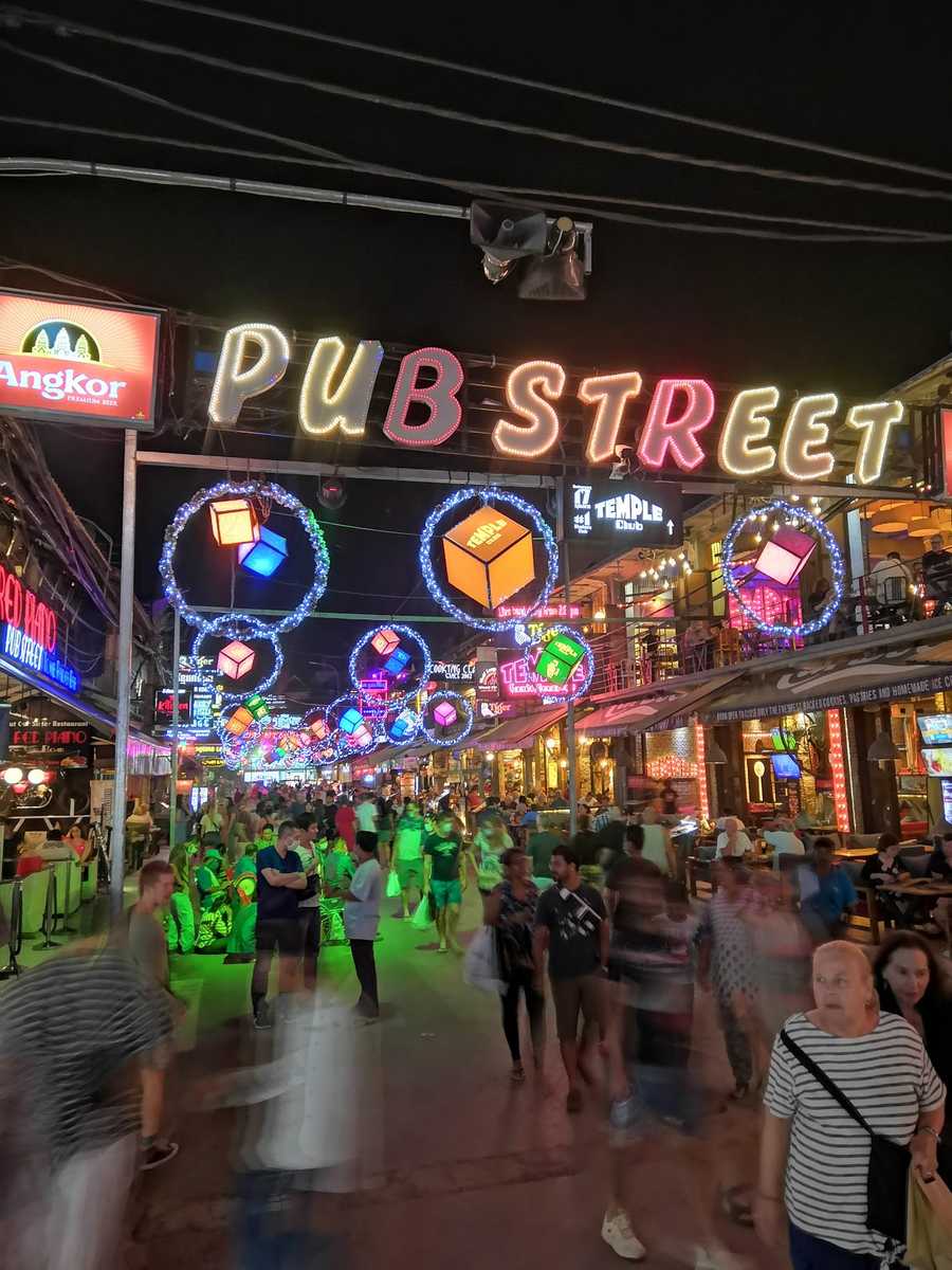 Pubstreet in Cambodia